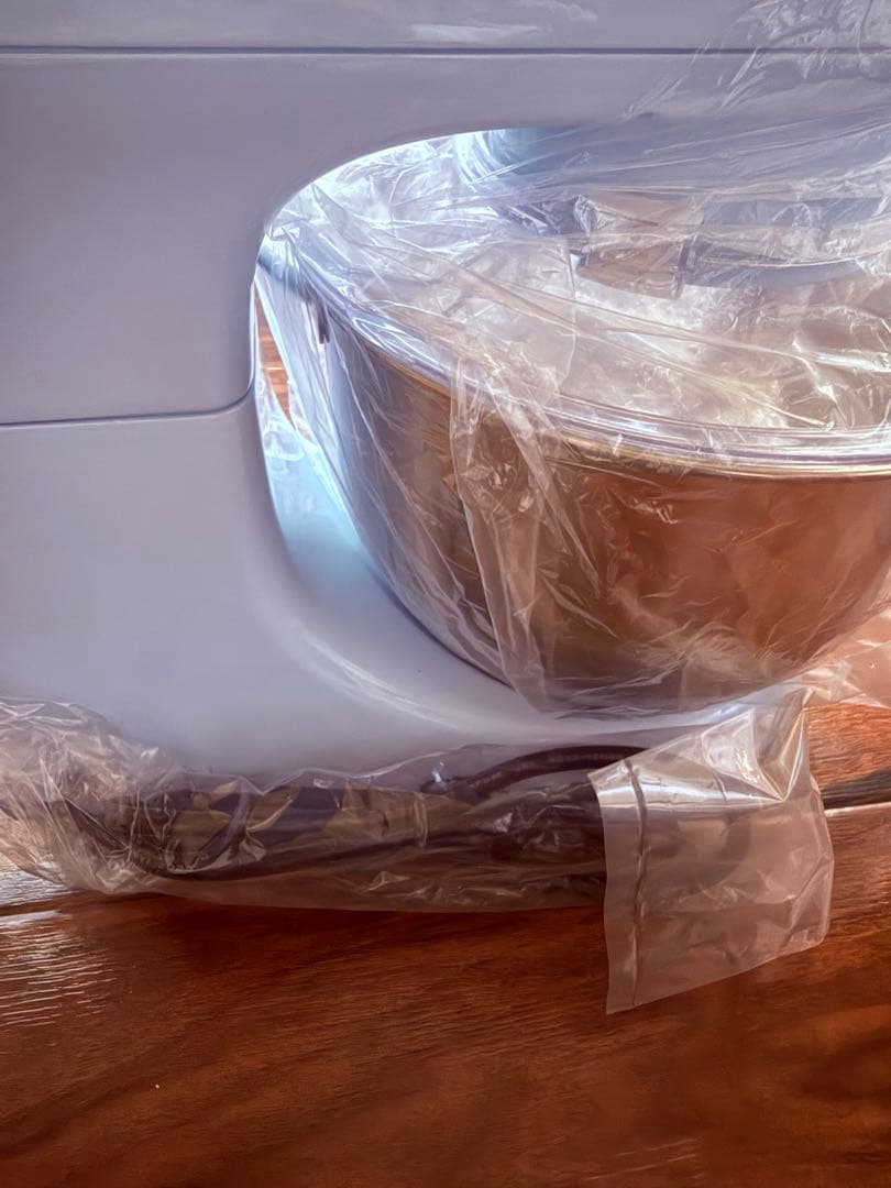 Aucma スタンドミキサー 4.5L大容量 3種類アタッチメント付き ：水色