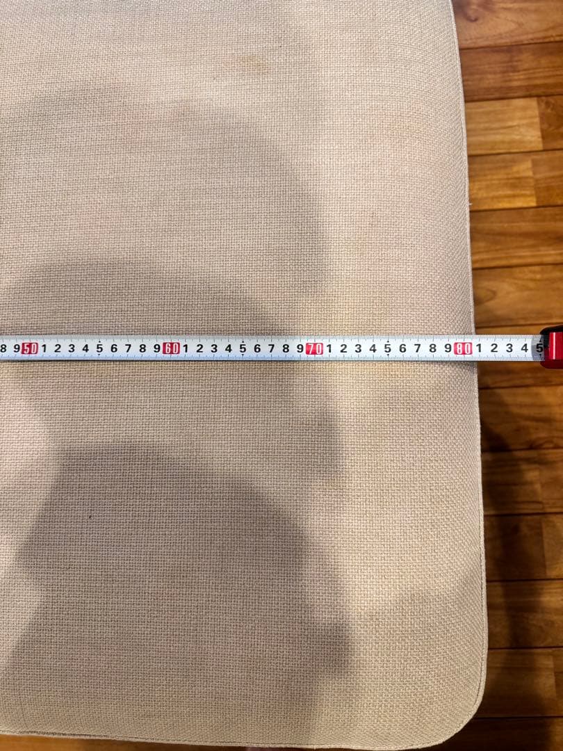 【くま】IKEA Karlstad(カルルスタード)　ベージュ オットマン