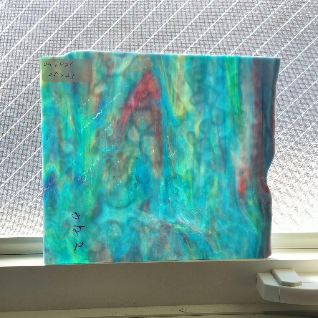 ステンドグラス ガラス 素材 端材 五枚セット