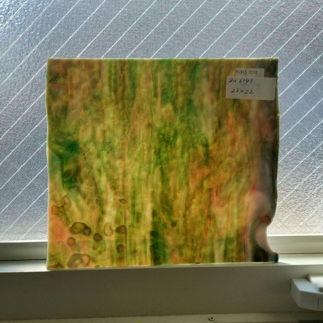 ステンドグラス ガラス 素材 端材 五枚セット