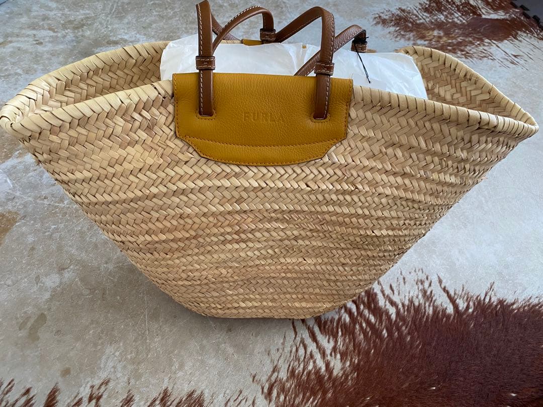 新品未使用 FRULA フルラ MERAVIGLIA L TOTE カゴバッグ