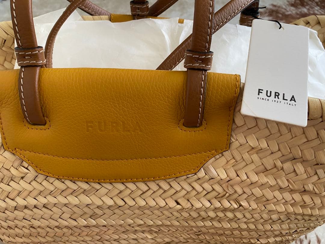 新品未使用 FRULA フルラ MERAVIGLIA L TOTE カゴバッグ