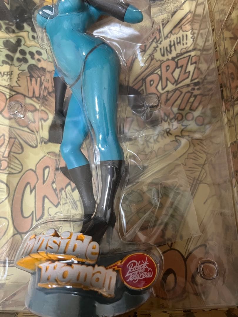 【開封品】ロッキンジェリービーン　豆魚雷　インビジブルウーマンフィギュア