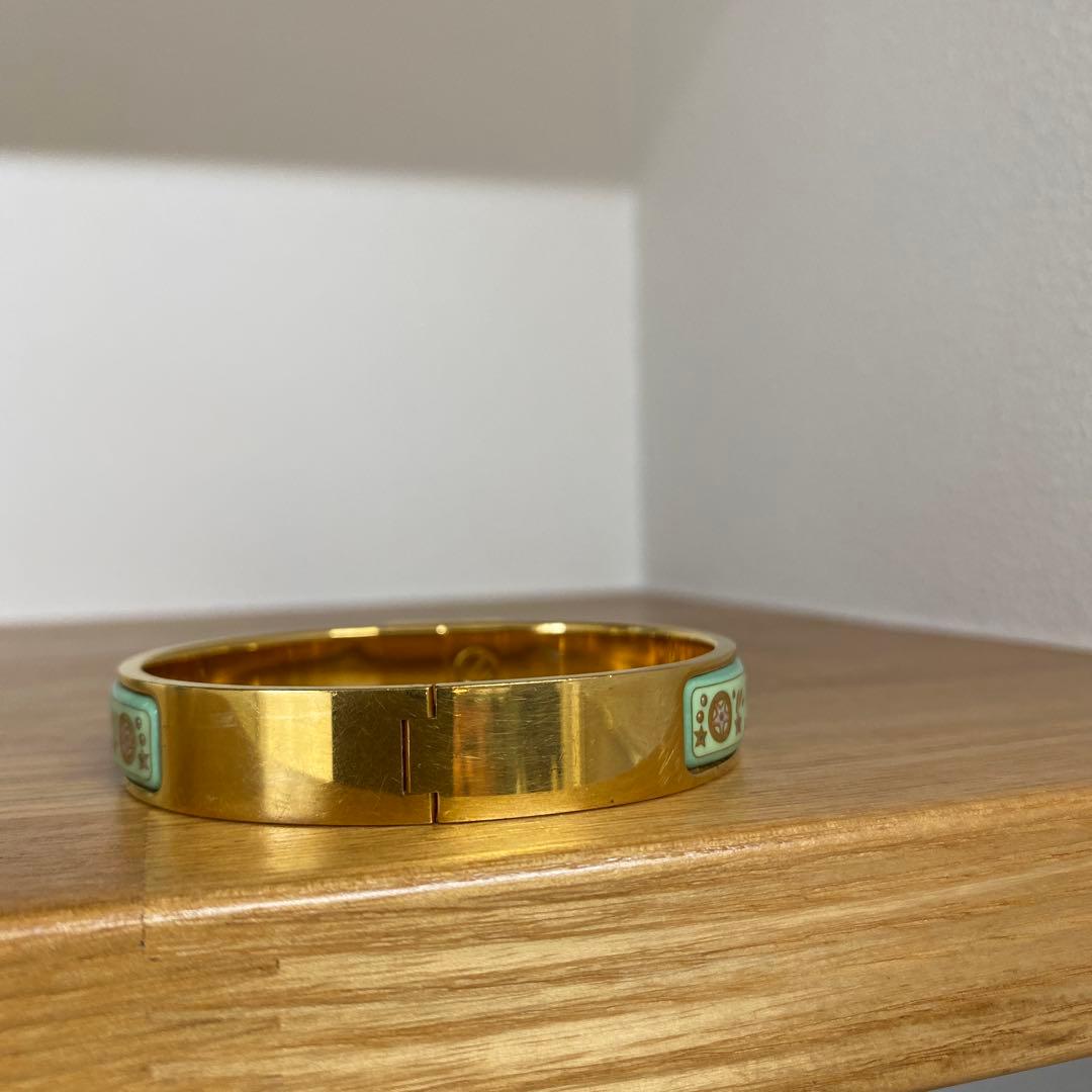 り*ご様 HERMES エルメス　エマイユ　バングル