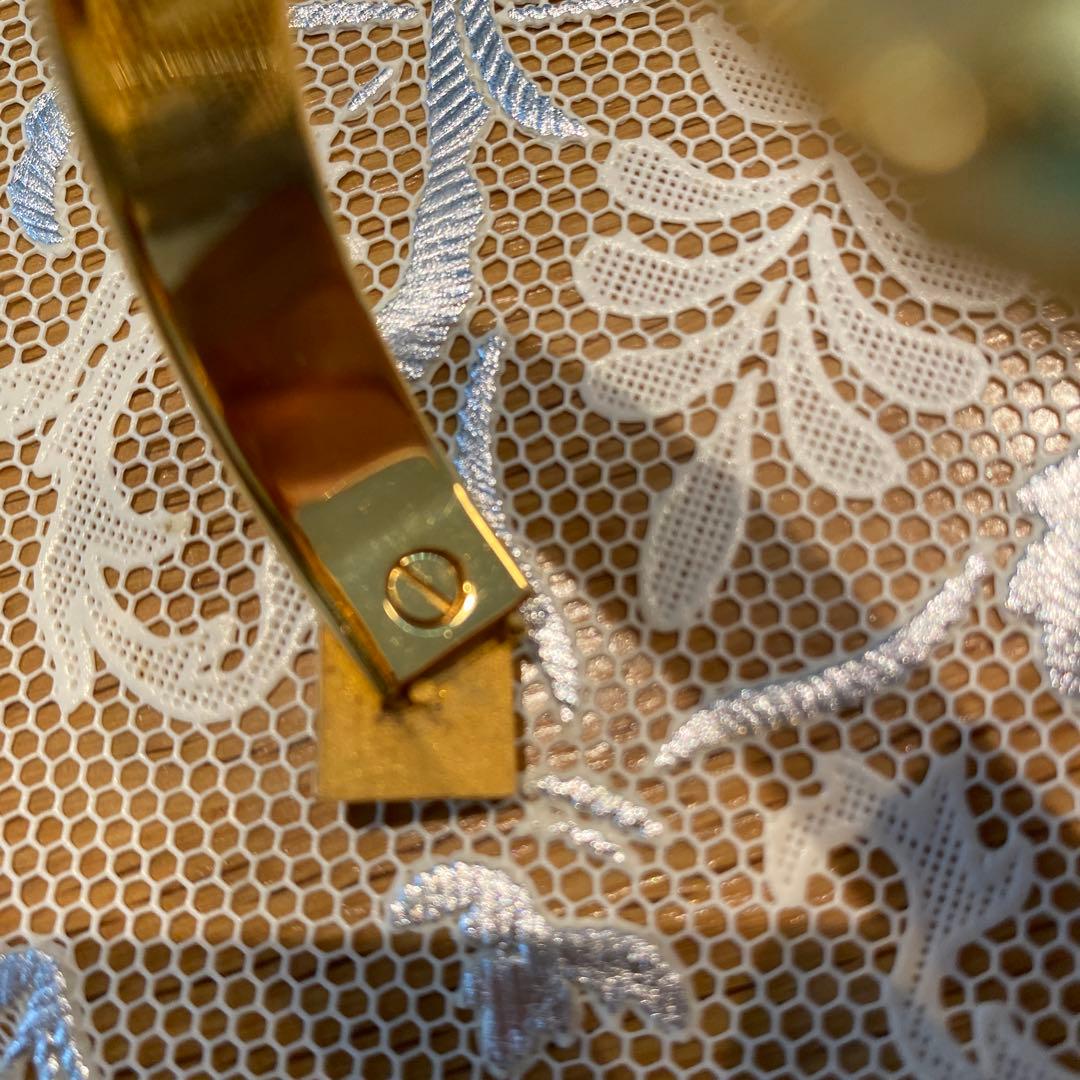 り*ご様 HERMES エルメス　エマイユ　バングル