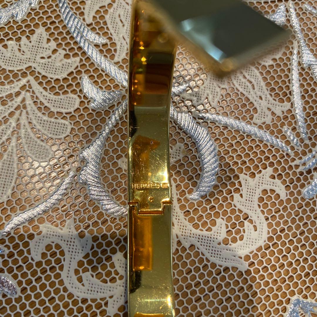 り*ご様 HERMES エルメス　エマイユ　バングル