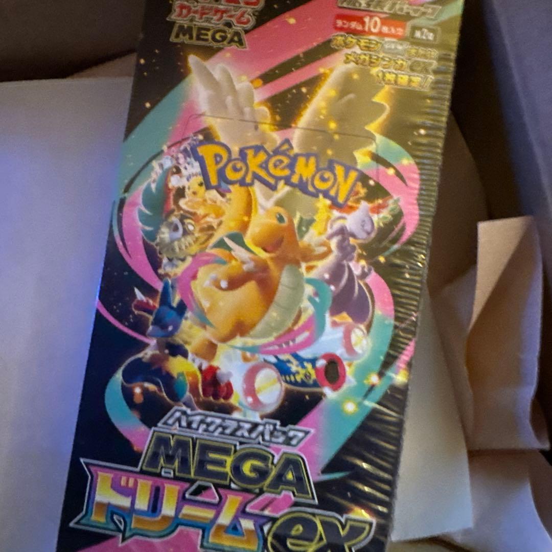 ポケモンカードゲームハイクラスパック　メガドリームex　シュリンク付きＢＯＸ1箱