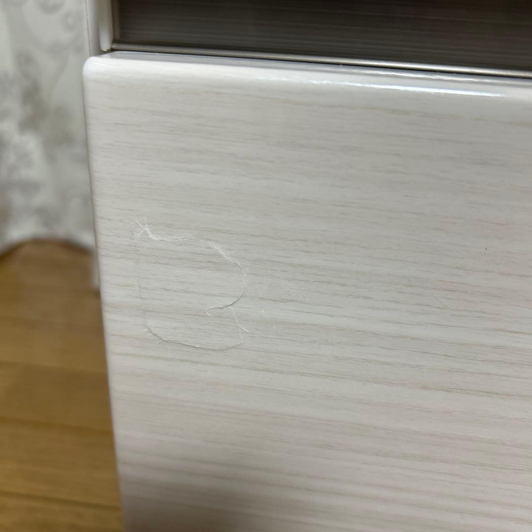 送料込み傷ありニトリ　キッチンカウンター　ポスティア120 梱包発送たのメル便