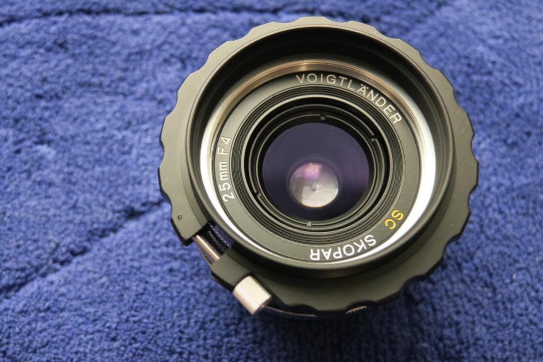 Voigtländer 25mm F4 Sコパールレンズ