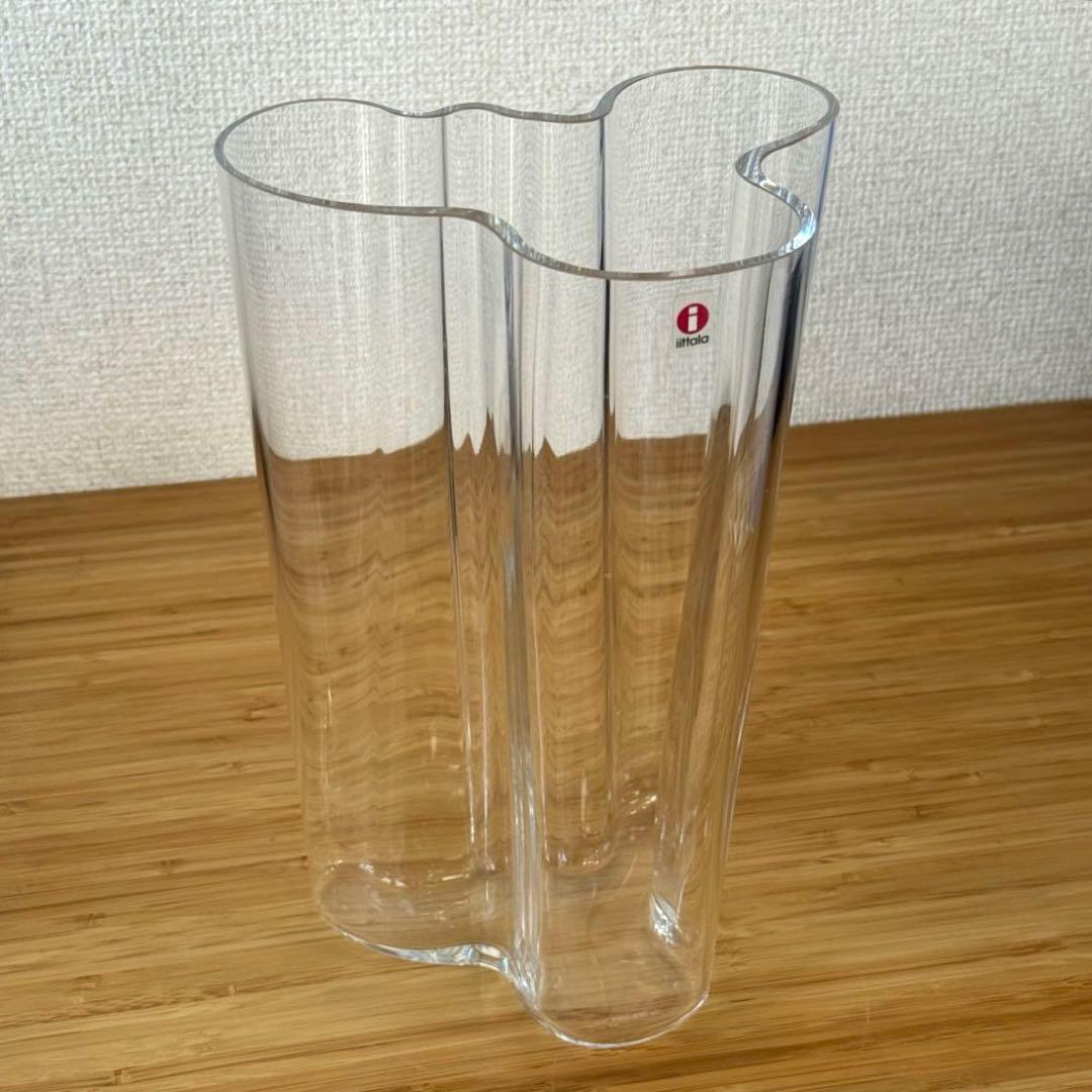  アアルトコレクション フラワーベース 251mm クリア 花瓶