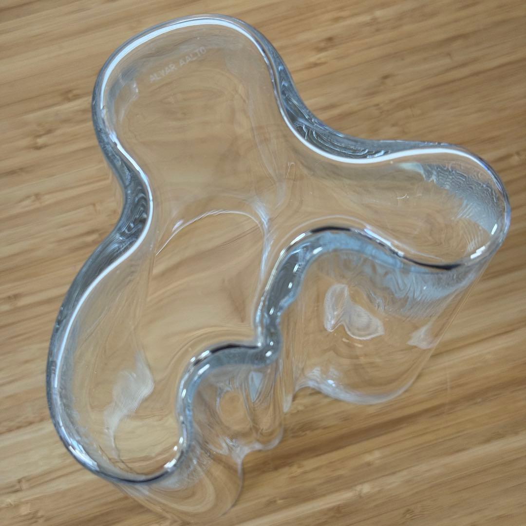  アアルトコレクション フラワーベース 251mm クリア 花瓶