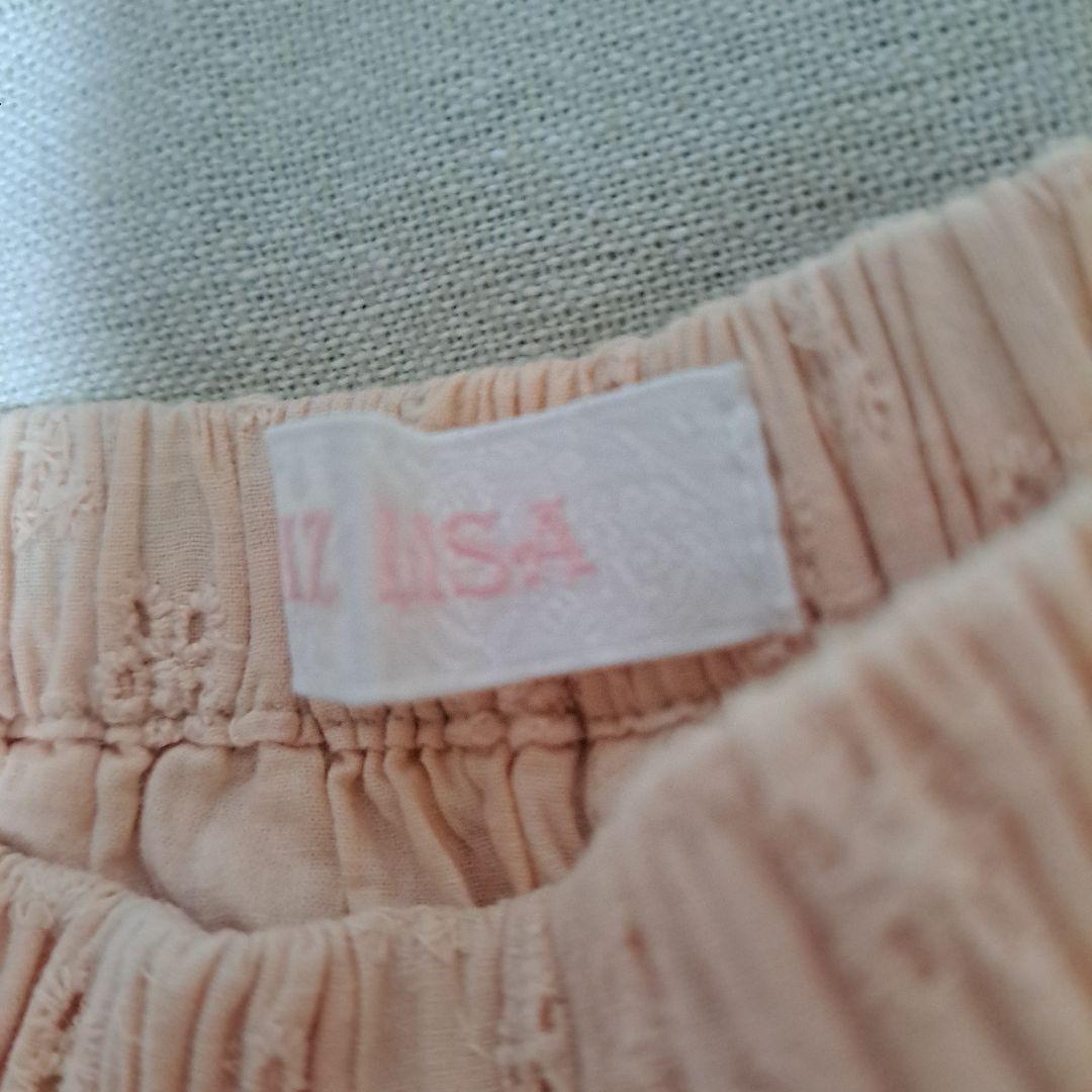 LIZ LISA　コットン　スカパン　レース　ピンク　リボン　希少