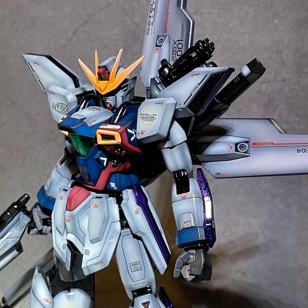 ぶら MG ガンダムX 塗装済完成品
