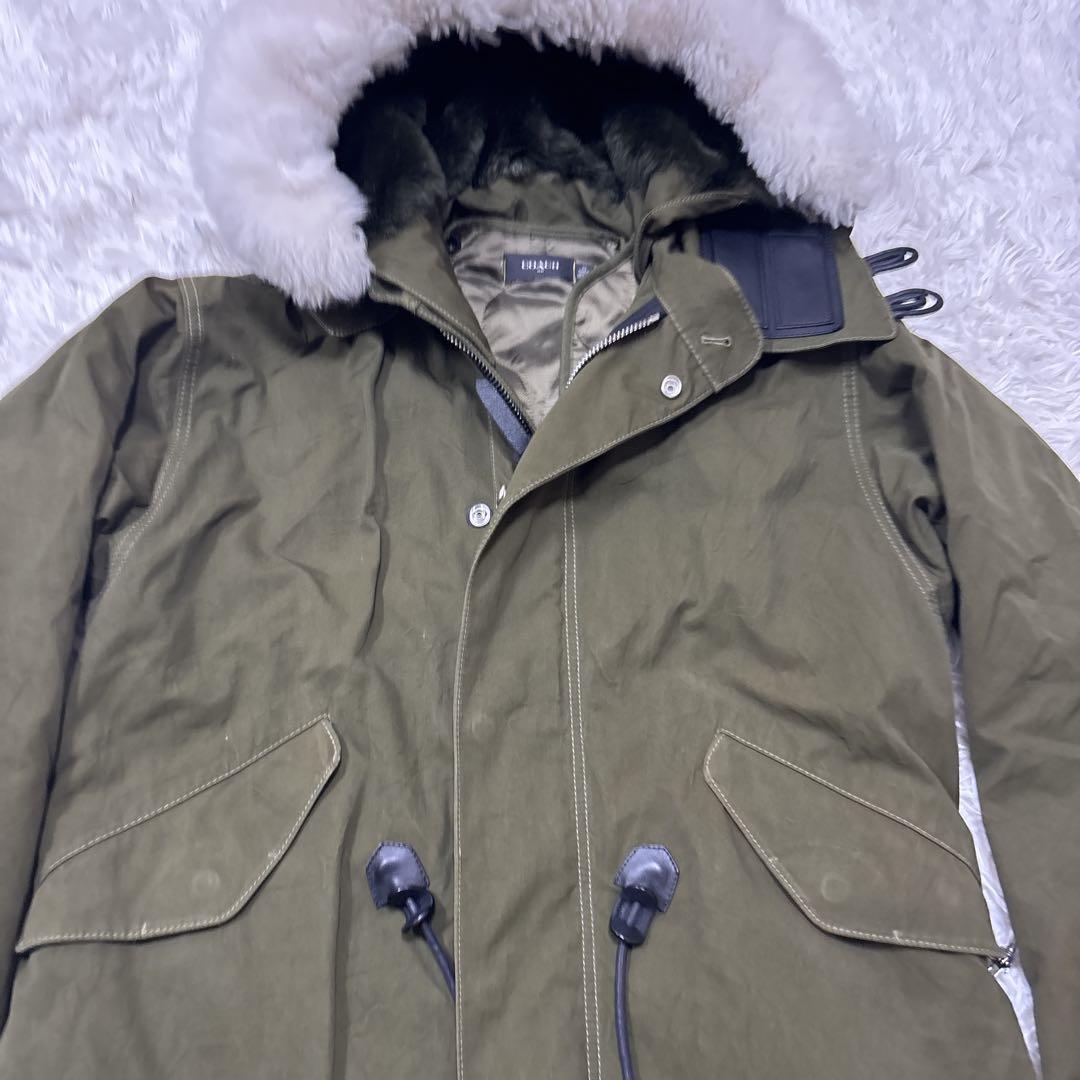 【大人気】コーチ　モッズコート　ライナー付　恐竜　44