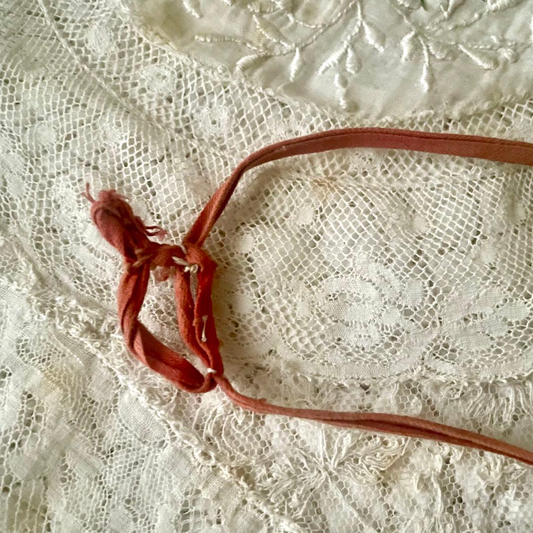 【希少】教会用バナー　天使　エンジェル　旗　19世紀　フランスアンティーク