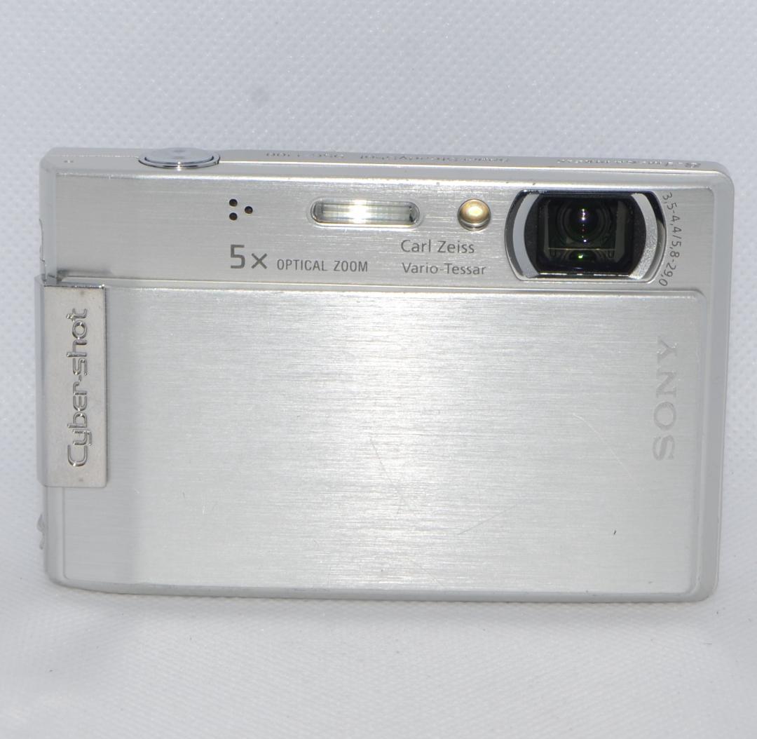 (美品)SONY Cybershot DSC-T10 シルバー (動作確認済)
