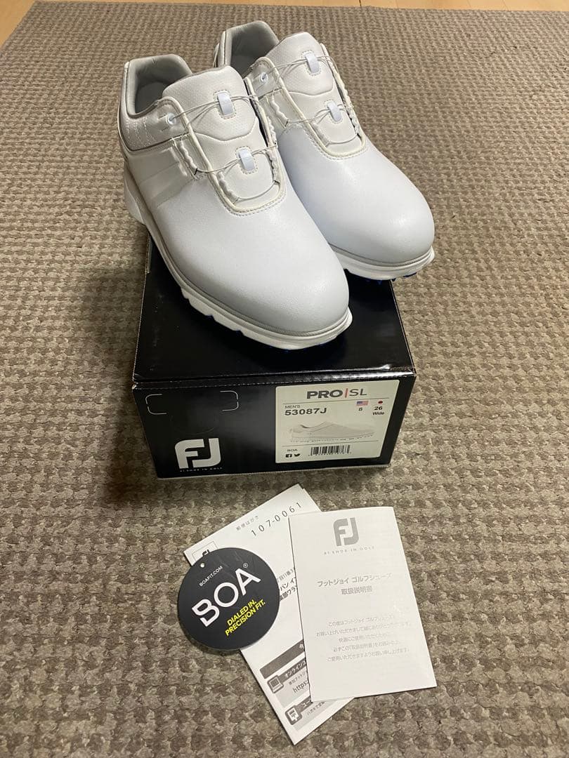 新品、未使用‼️フットジョイ PRO SL 26cm