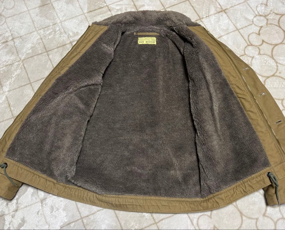 BUZZ RICKSON'S(バズリクソンズ) N-1デッキジャケット カーキM