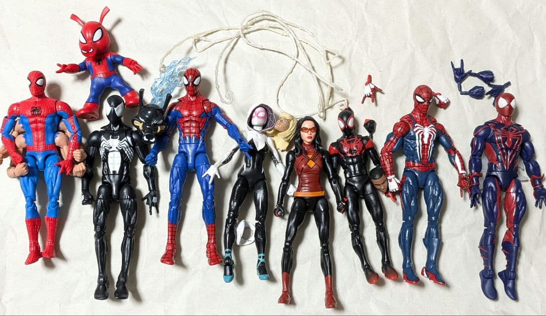 マーベルレジェンド・スパイダーマン系のジャンクセット　A