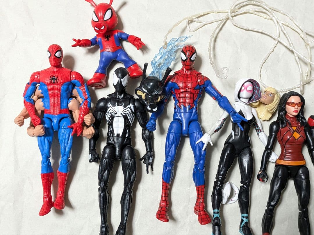 マーベルレジェンド・スパイダーマン系のジャンクセット　A