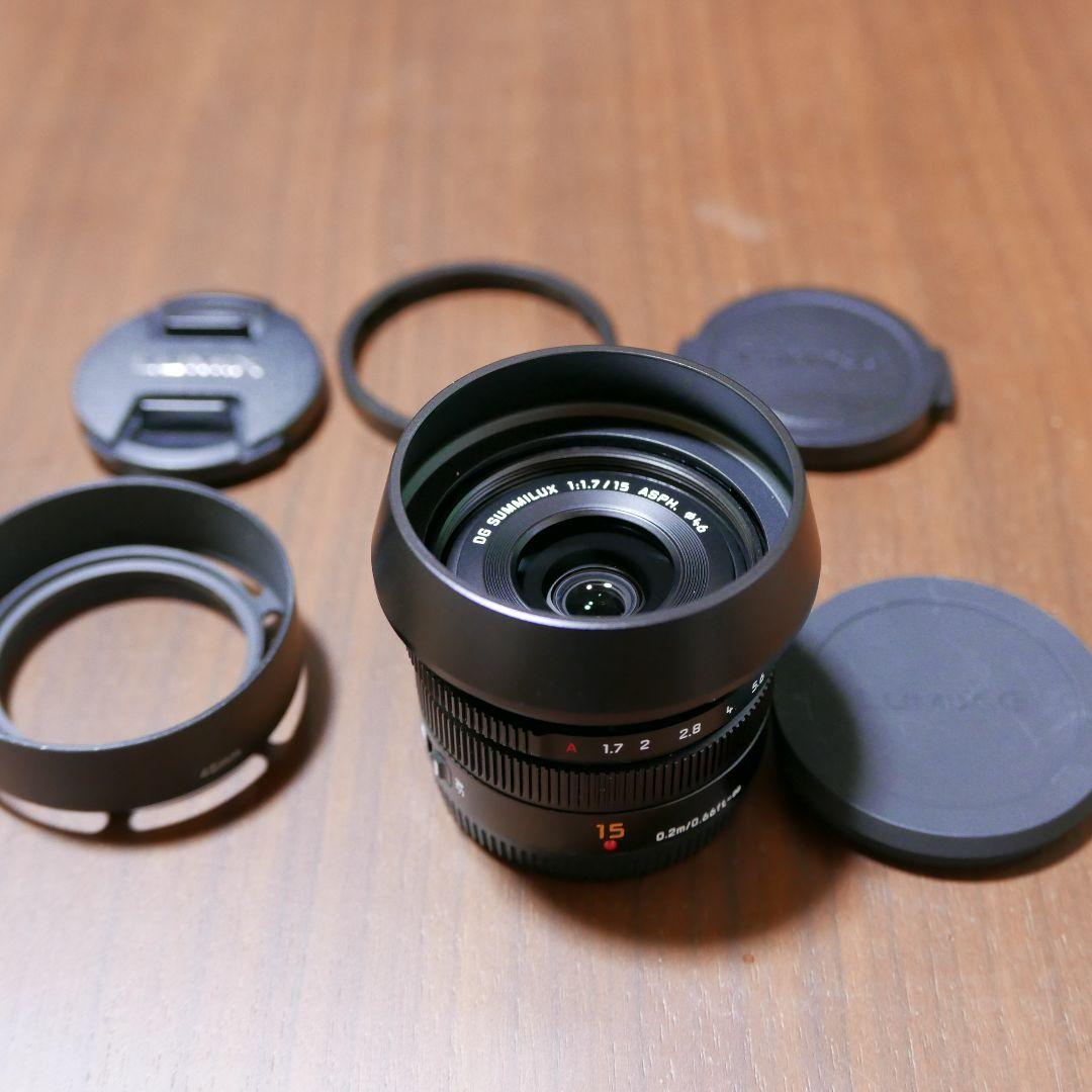 LEICA DG SUMMILUX 15mm F1.7 & 25mm F1.4他