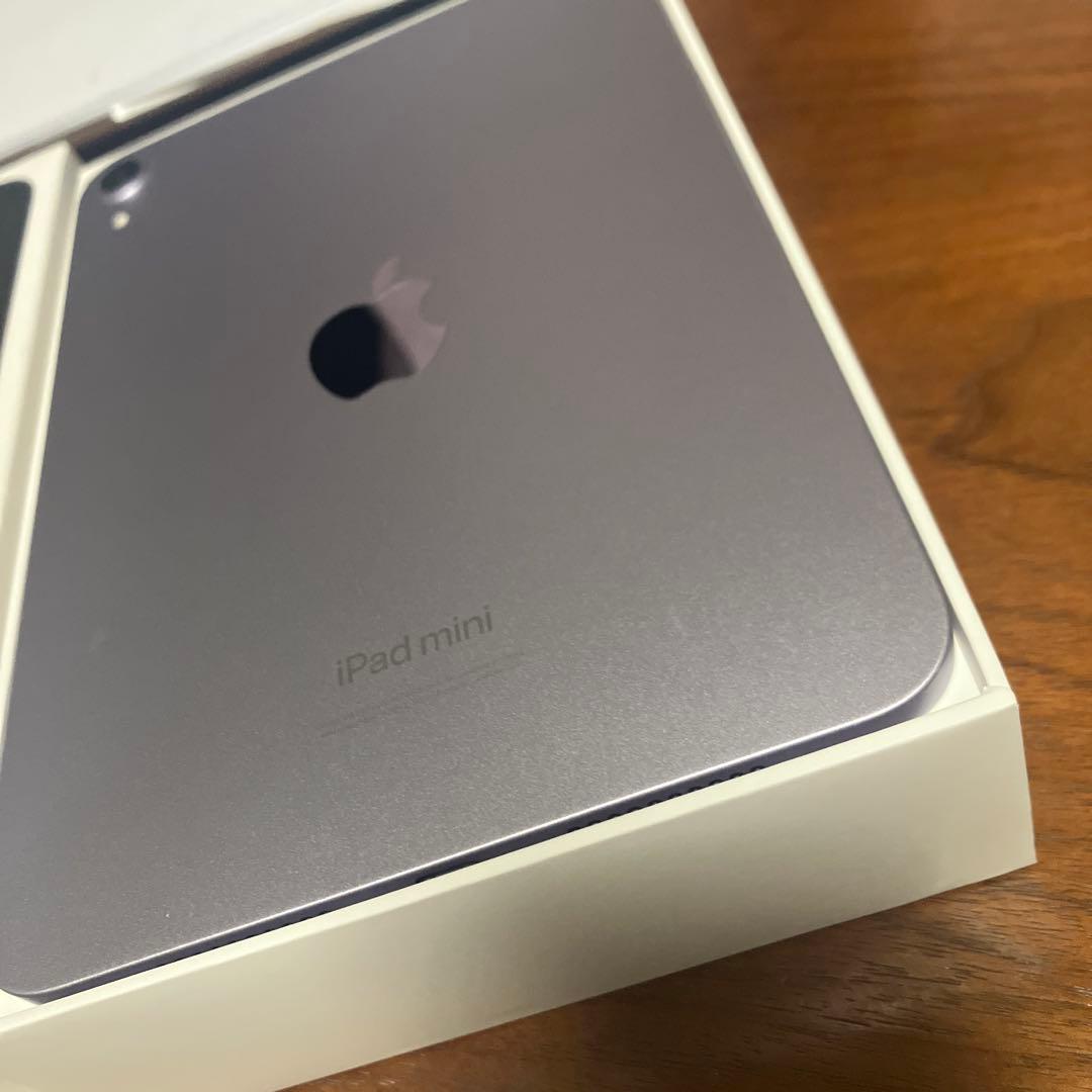 極美品iPad mini 第7世代 128GB WIFIモデル パープル