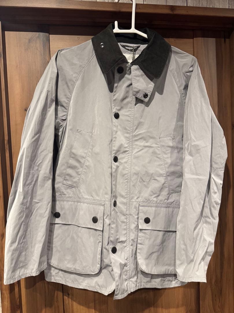 Barbour グレー カバーオール Sサイズ 未使用タグ付きバブアー　ビームス