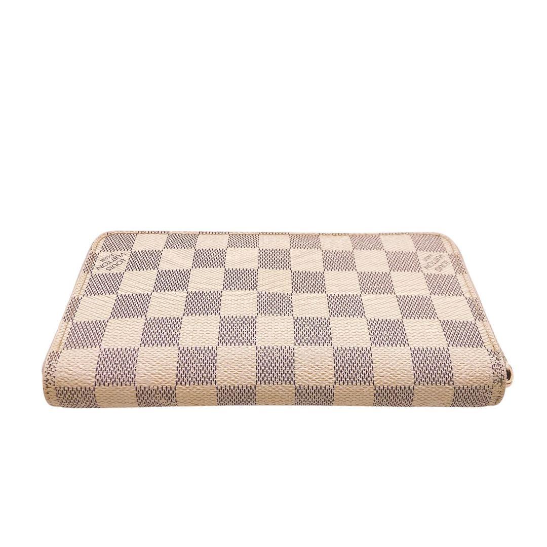 【美品】LOUIS VUITTON ダミエ・アズール ジッピーウォレット☆鑑定済