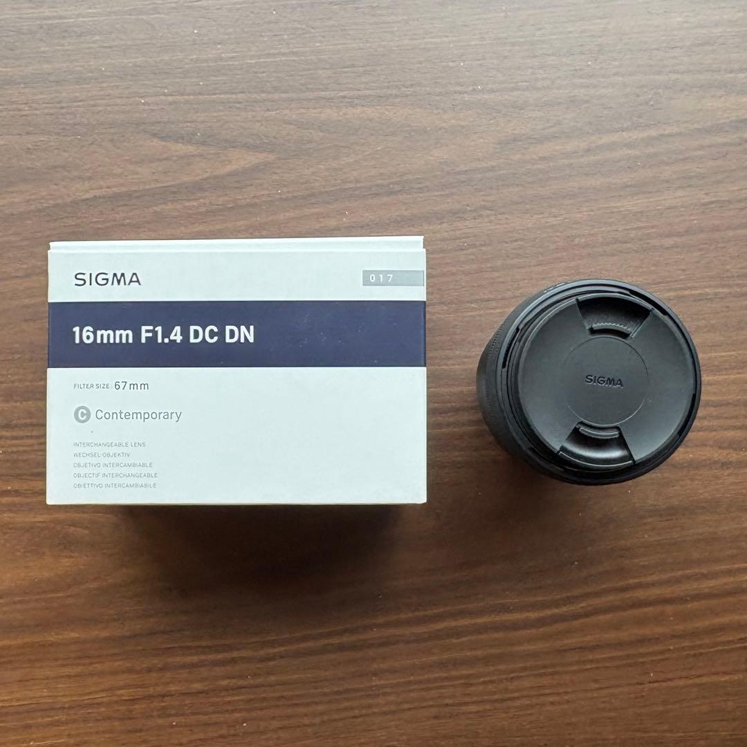 SIGMA 16mm F1.4 DC DN 単焦点レンズ［ソニー Eマウント］