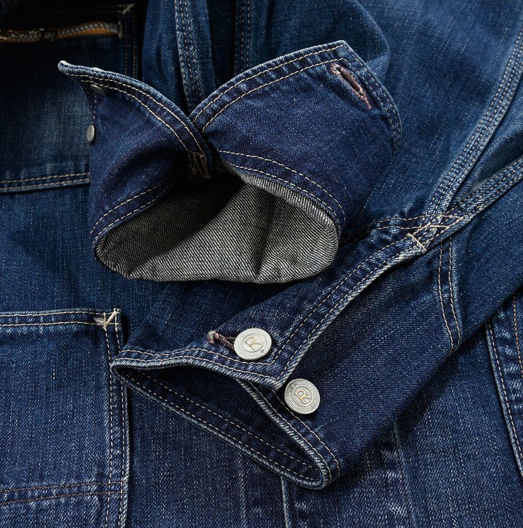 45R ライ麦デニムの908カバーオール（影色納戸　重）