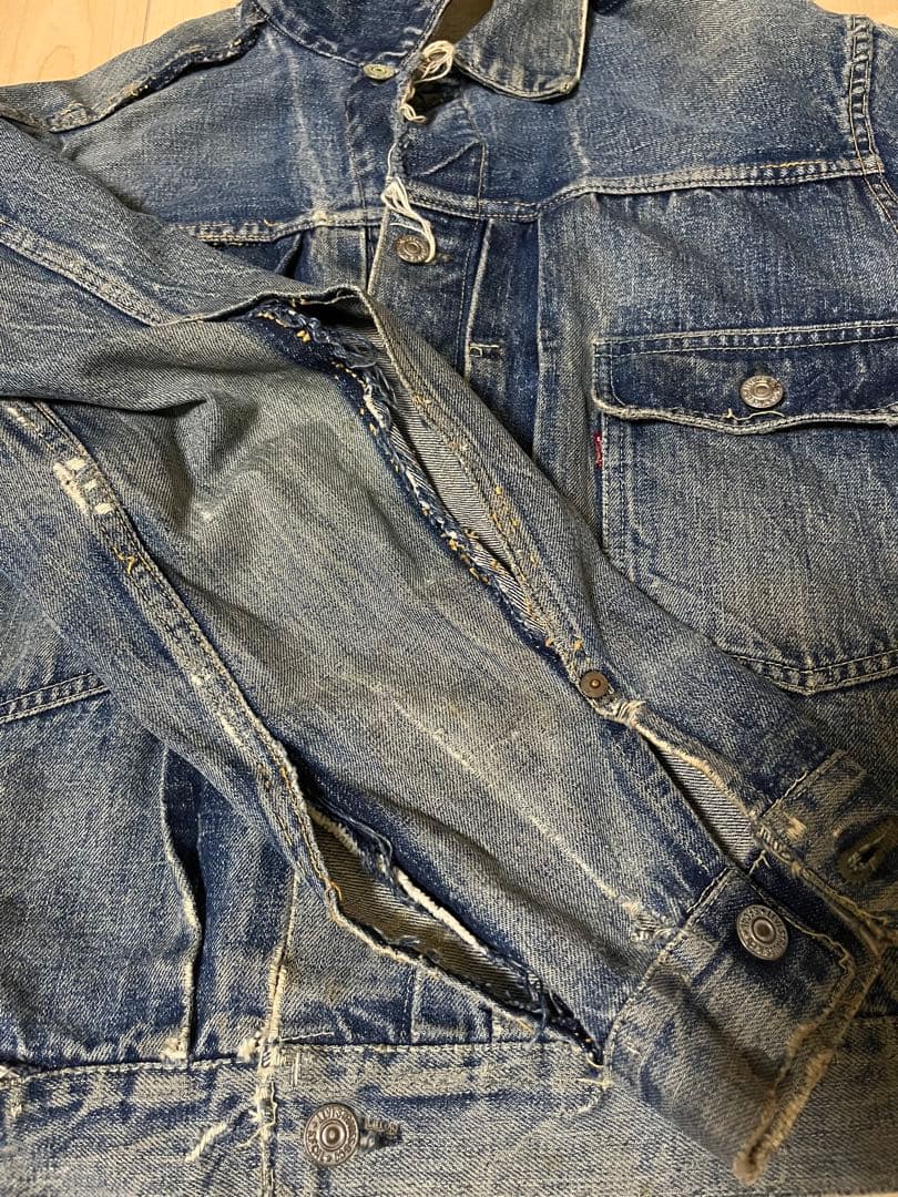 t*i様 LEVIS 507XX 2nd 革パッチ オリジナル ハギ