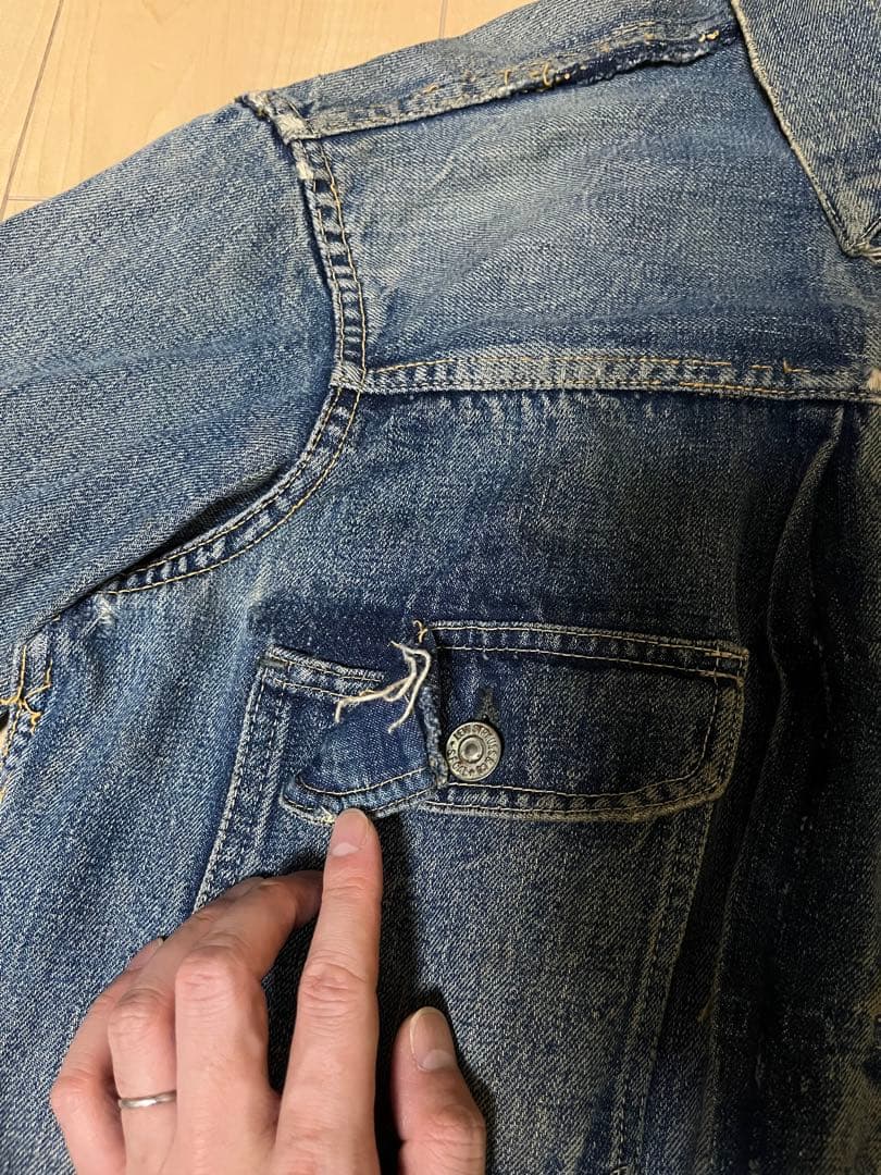 t*i様 LEVIS 507XX 2nd 革パッチ オリジナル ハギ