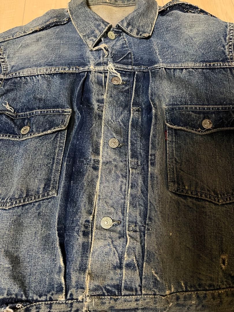 t*i様 LEVIS 507XX 2nd 革パッチ オリジナル ハギ