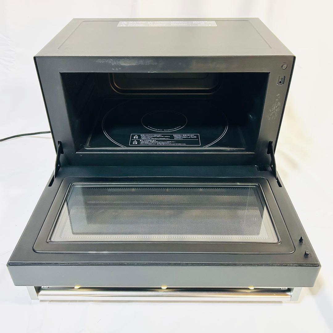 【美品】BALMUDA　バルミューダ　オーブンレンジK04A-BK