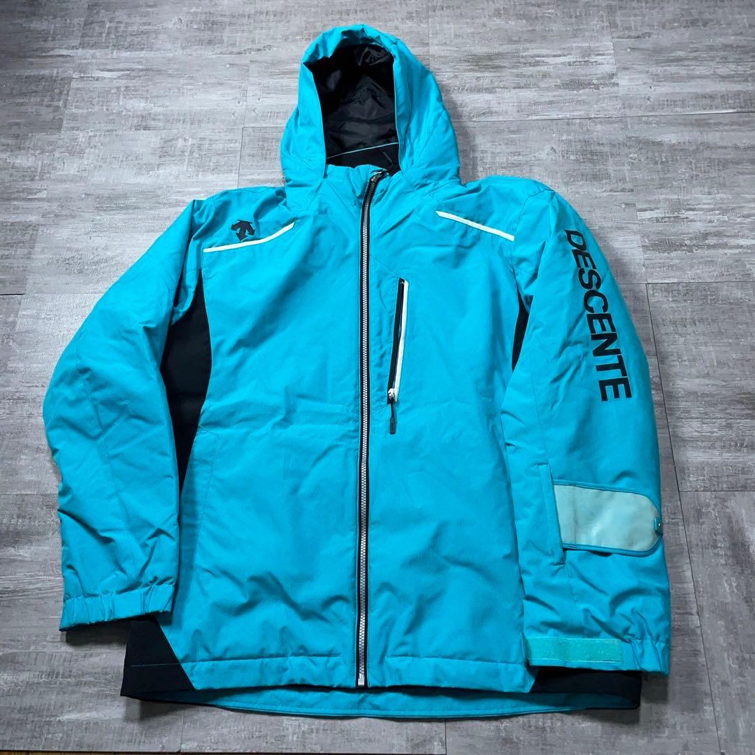 近年モデル ヒートナビ DESCENTE デサント スキーウェア メンズXO水色