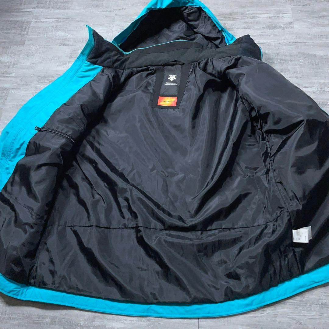 近年モデル ヒートナビ DESCENTE デサント スキーウェア メンズXO水色