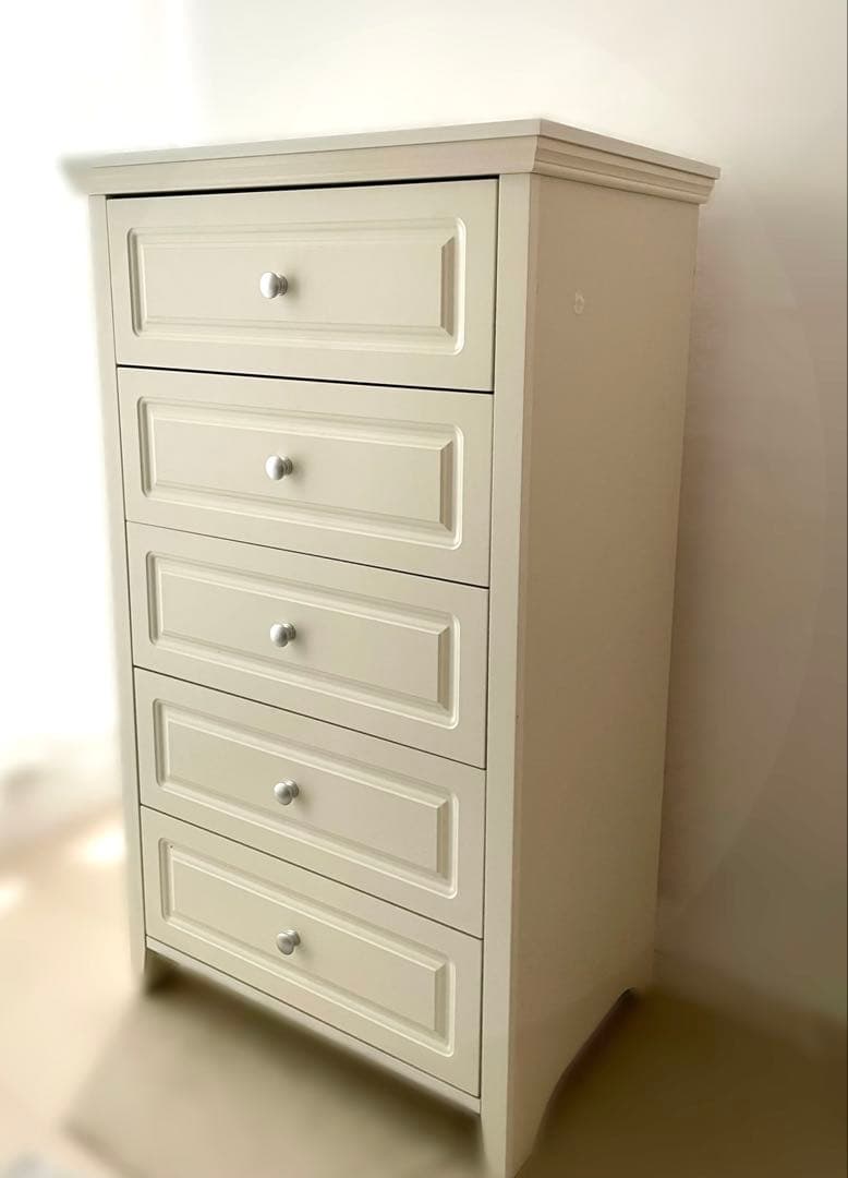 送料込み！アンティークチェスト 5段