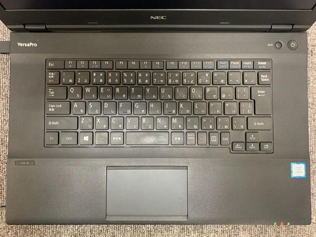 NECジャンクノートPC　SSD500GB　01　Core i5