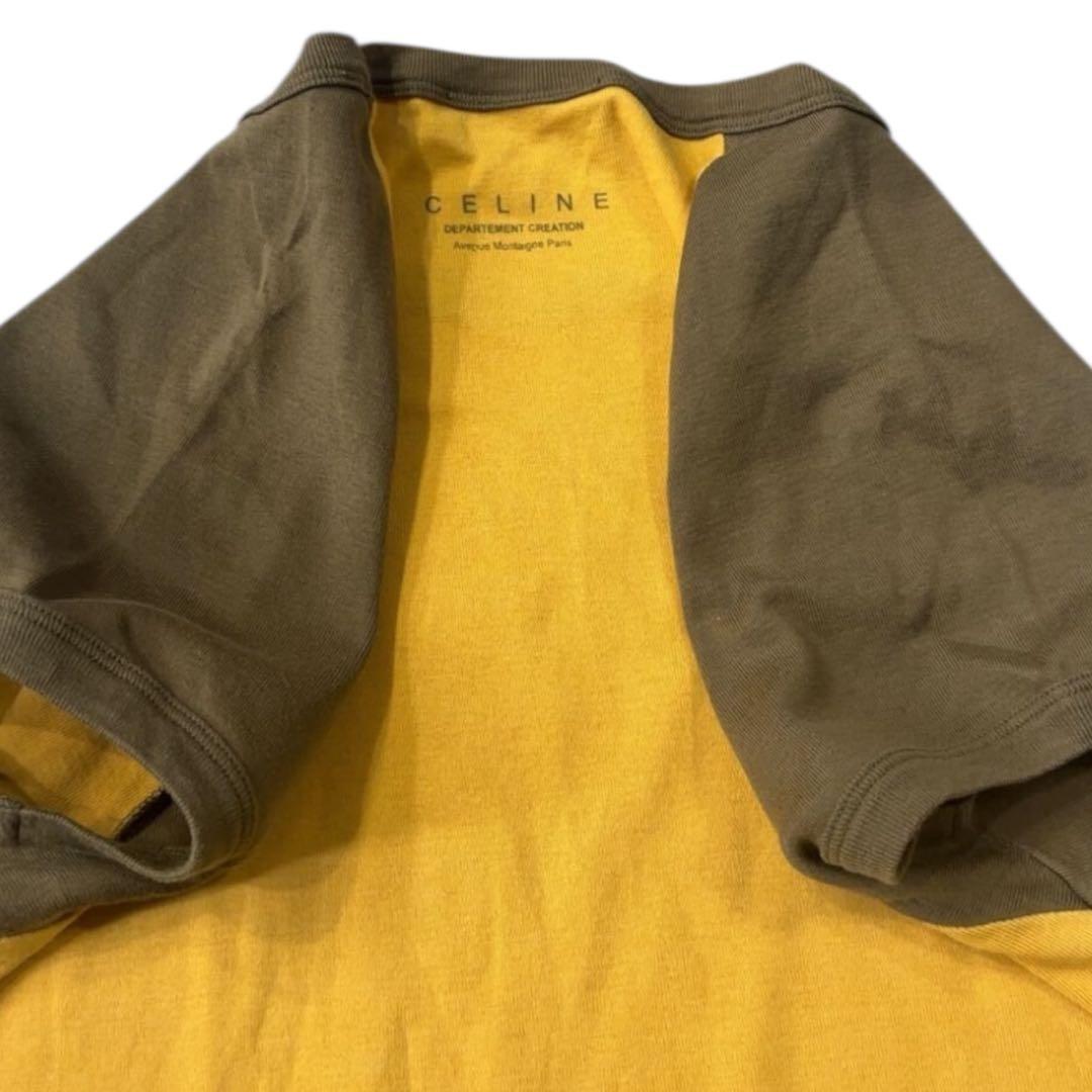 CELINE セリーヌ トリオンフロゴ スタッズ　Tシャツ L 00s 正規品