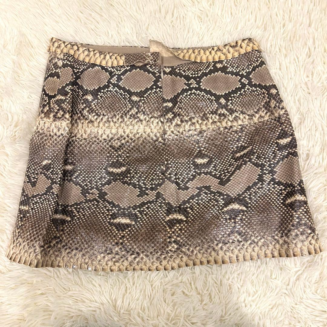 ドルチェ&ガッバーナー スカート パイソン