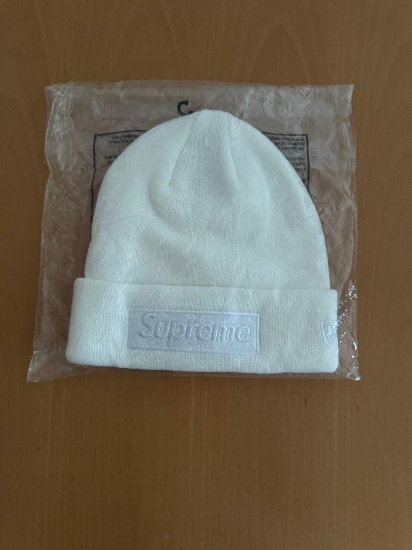<あきさん専用> Supreme ホワイト ニット帽