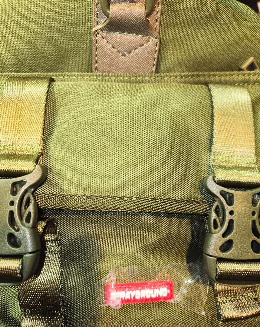 LA買付商品スプレーグラウンドミリタリーダッフルバッグ