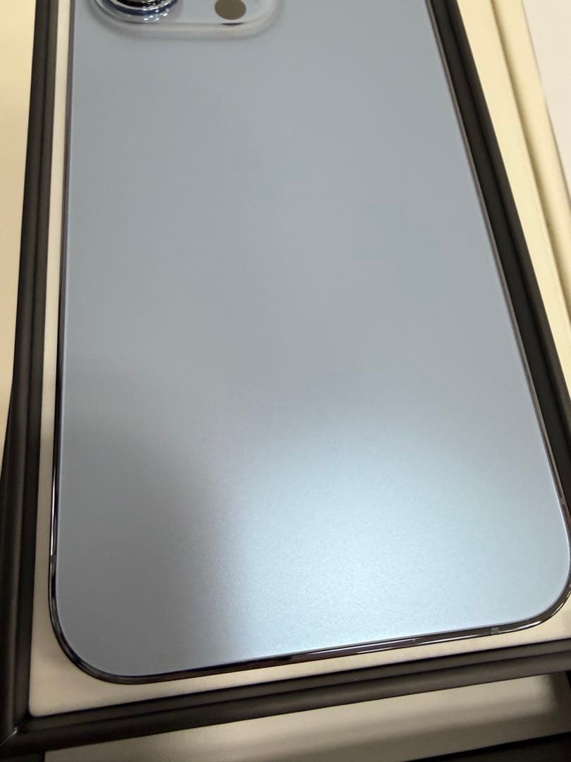 【美品】iPhone13pro／256G／シエラブルー／完済済み／SIMフリー