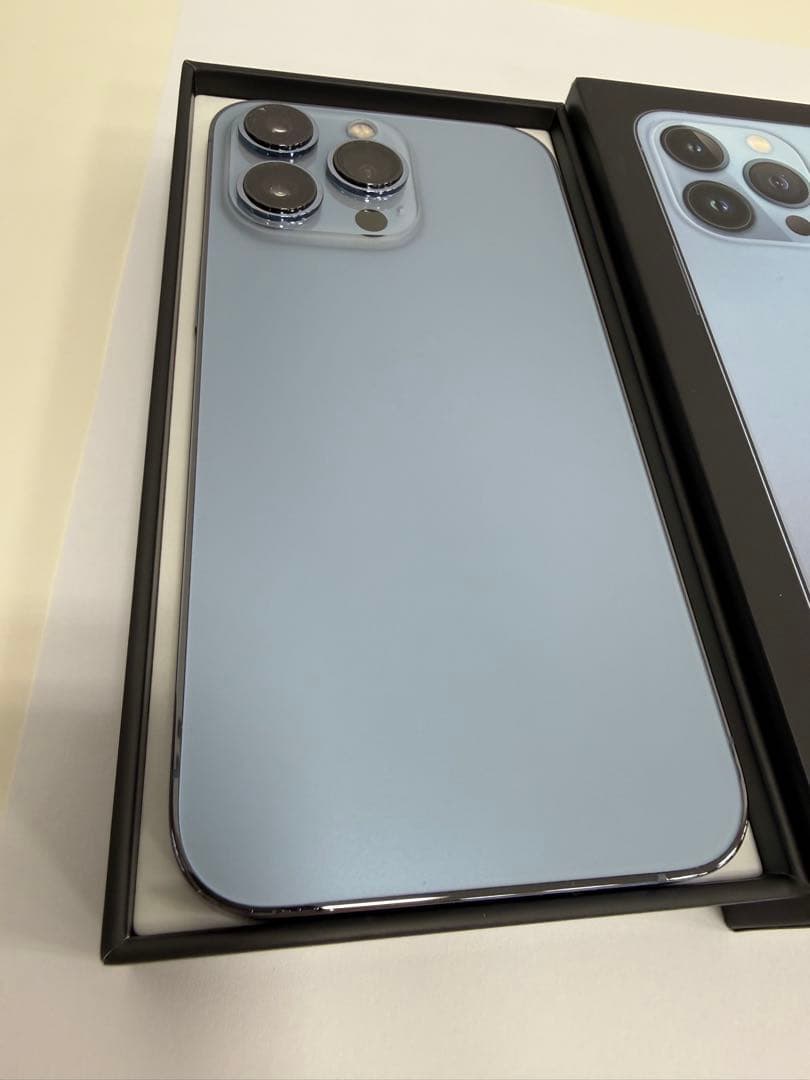 【美品】iPhone13pro／256G／シエラブルー／完済済み／SIMフリー