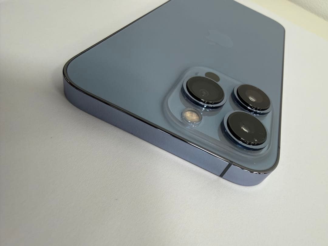 【美品】iPhone13pro／256G／シエラブルー／完済済み／SIMフリー