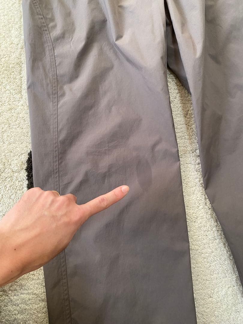 パンツ goldwin 0 Buckle Straight Leg Pants