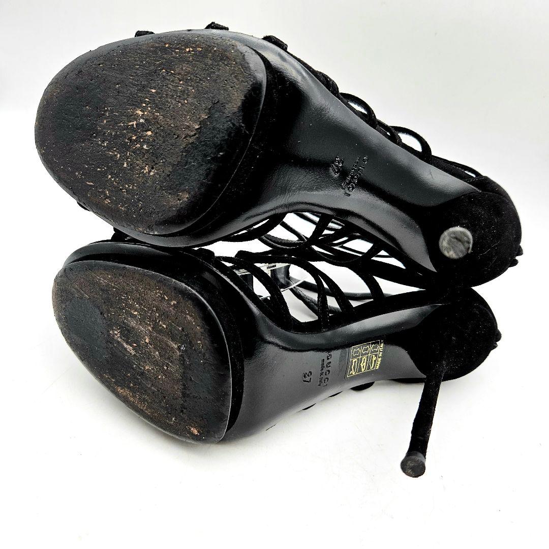 GUCCI ビジュー　ストラップ サンダル 〈721〉