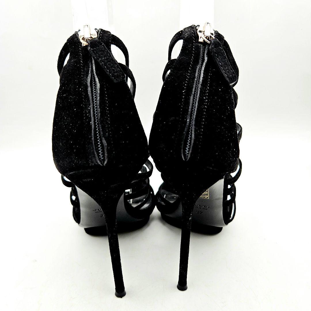 GUCCI ビジュー　ストラップ サンダル 〈721〉