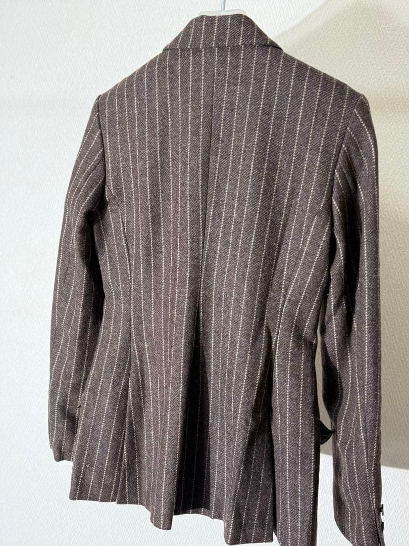 ヴィヴィアンウエストウッド ストライプ柄 ダブルジャケット