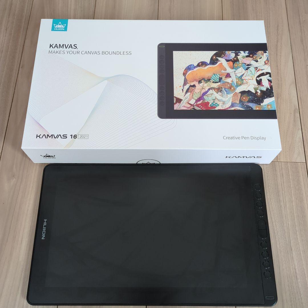 HUION 液晶ペンタブレット Kamvas 16(2021)